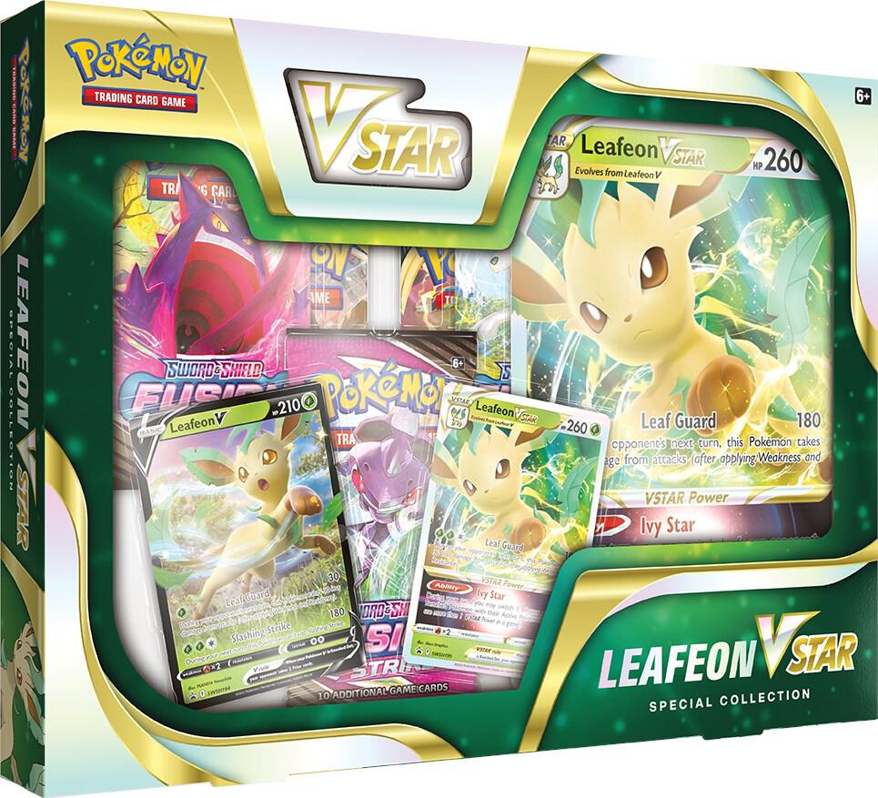 Pokemon TCG Brilliant Stars Brilliant Stars Leafeon VSTAR Special Collection sealed box