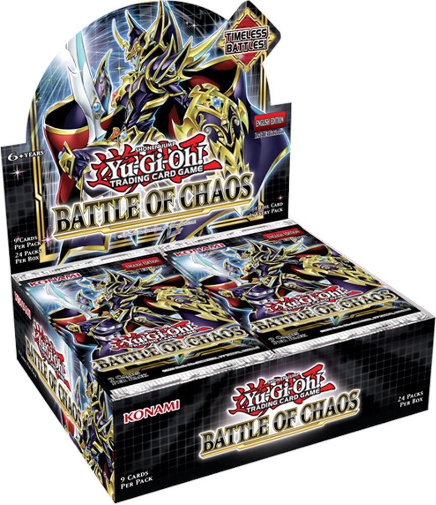 Yu-Gi-Oh! TCG Battle of Chaos Battle of Chaos Booster Box 1st Edition sealed box