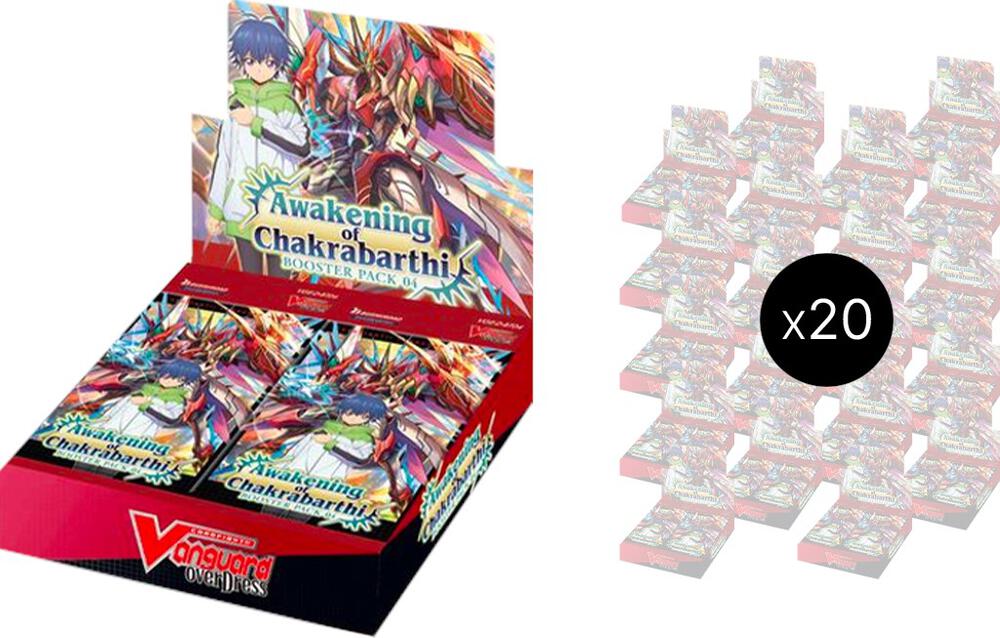 Cardfight Vanguard Awakening of Chakrabarthi Awakening of Chakrabarthi Booster Box Case sealed box
