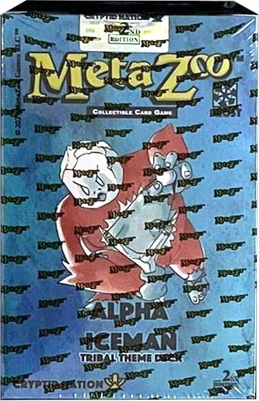 MetaZoo TCG Cryptid Nation Cryptid Nation Tribal Theme Deck Second Edition Alpha Iceman Frost deck product