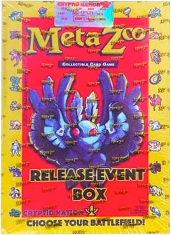 MetaZoo TCG Cryptid Nation Cryptid Nation Second Edition Release Event Box sealed box