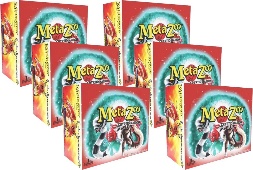 MetaZoo TCG Cryptid Nation Cryptid Nation First Edition Booster Box Case sealed box