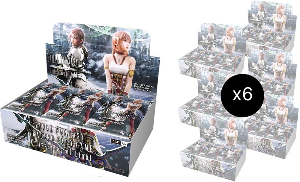 Final Fantasy TCG Emissaries Of Light Emissaries of Light Booster Box Case sealed box