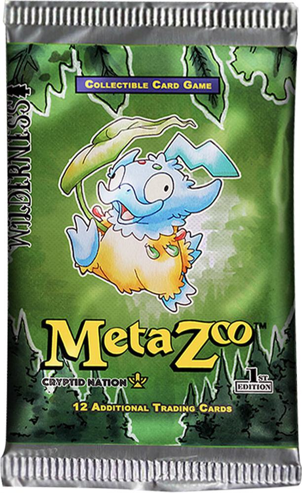 MetaZoo TCG Wilderness Wilderness First Edition Booster Pack booster pack