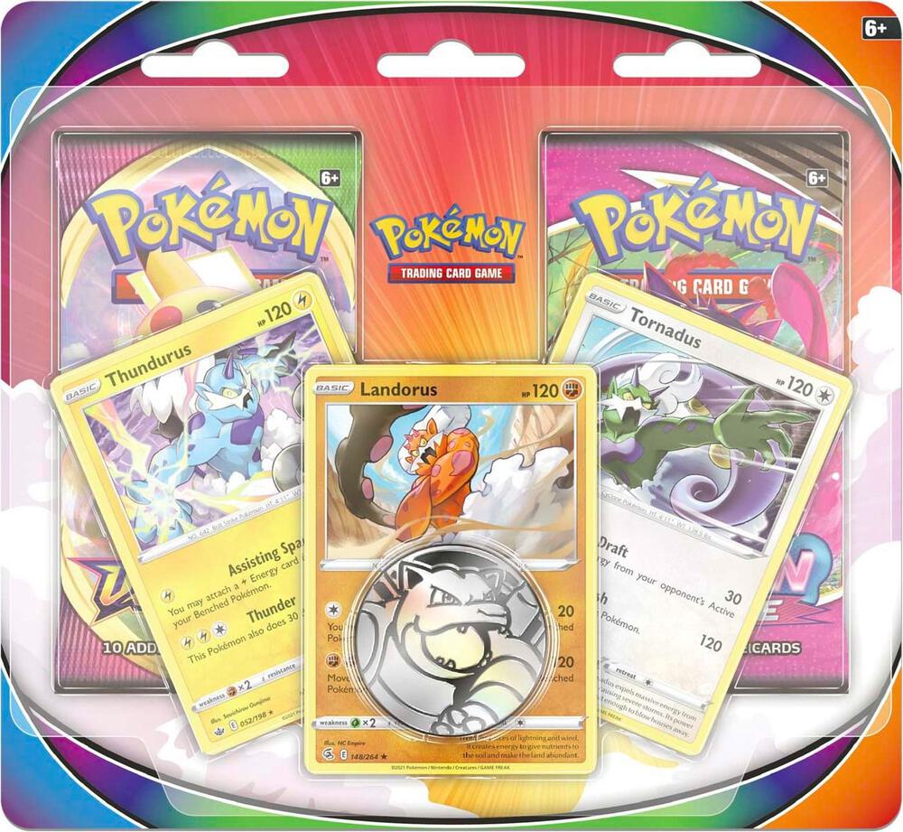 Pokemon TCG Fusion Strike Fusion Strike Unova Two Pack Blister Forces of Nature Trio booster pack