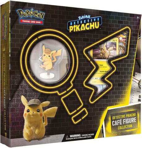 Pokemon TCG Detective Pikachu Detective Pikachu Cafe Figure Collection sealed box