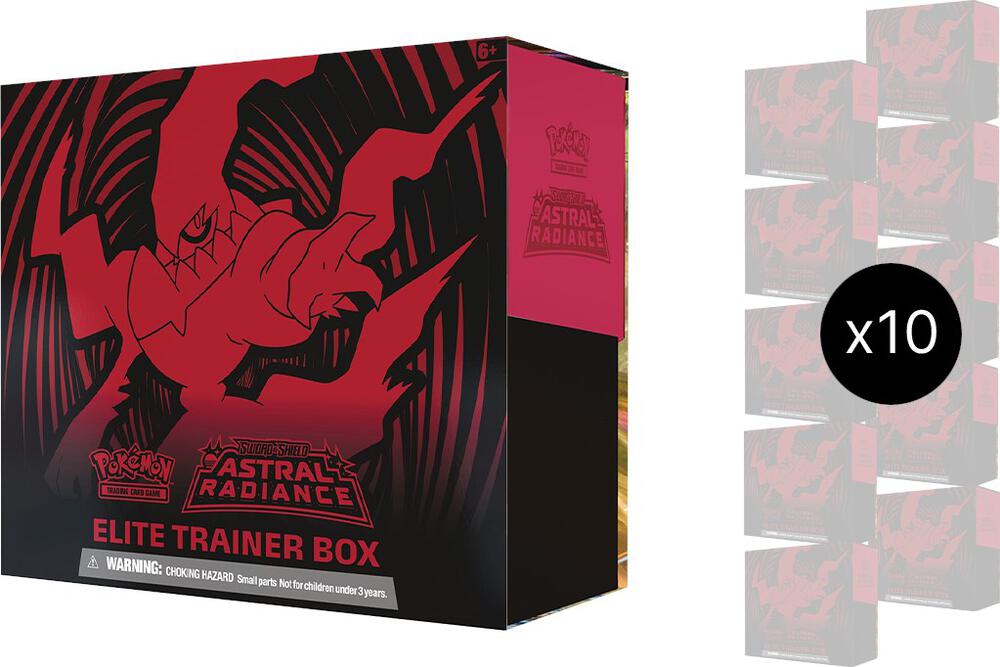 Pokemon TCG Astral Radiance Astral Radiance Elite Trainer Box Case sealed box