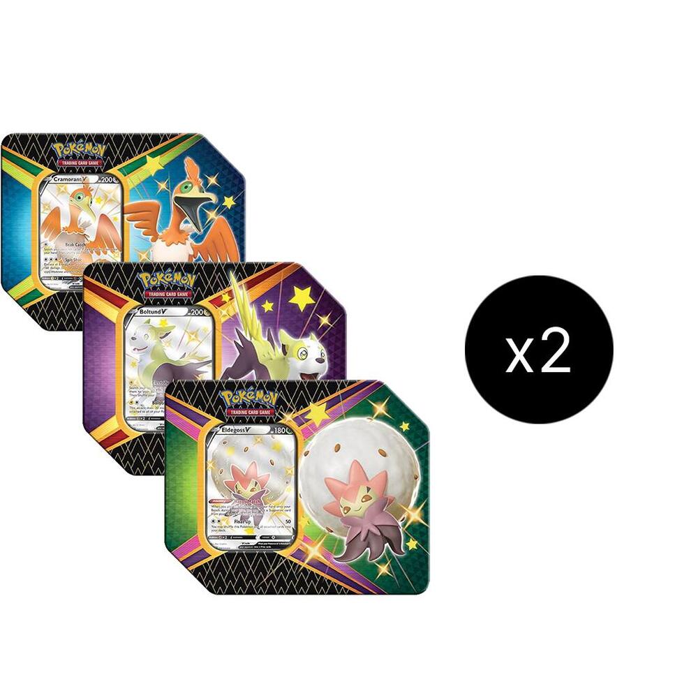 Pokemon TCG Shining Fates Shining Fates V Tin Case sealed box