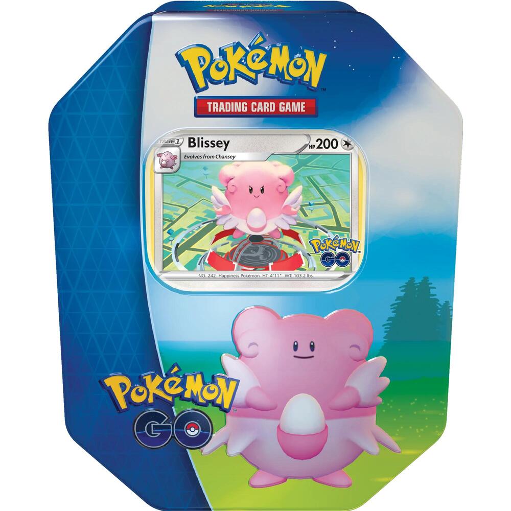 Pokemon TCG Pokemon GO Pokemon GO Tin Blissey trading card product