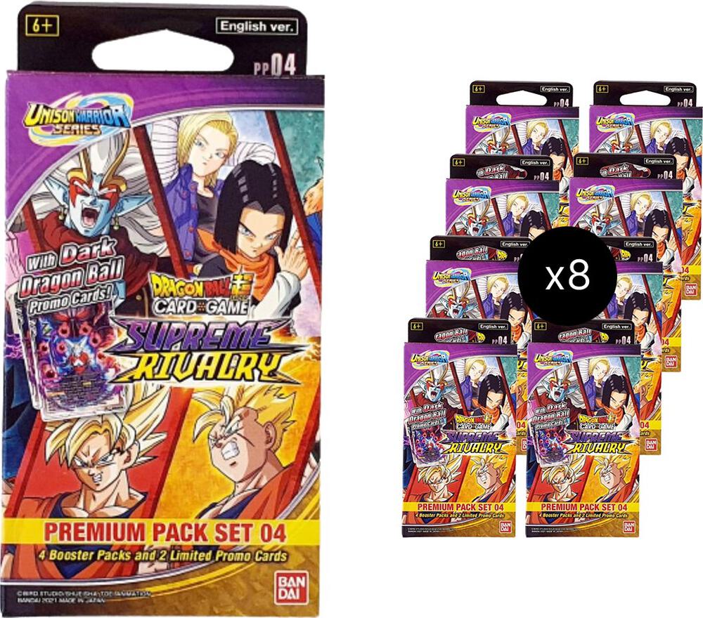 Dragon Ball Super Card Game Supreme Rivalry Supreme Rivalry Premium Pack Set 04 Display booster pack