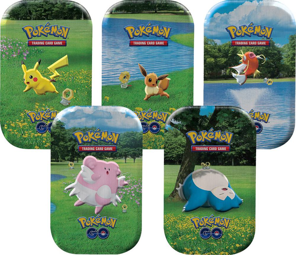 Pokemon TCG Pokemon GO Pokemon GO Mini Tin Set of 5 trading card product