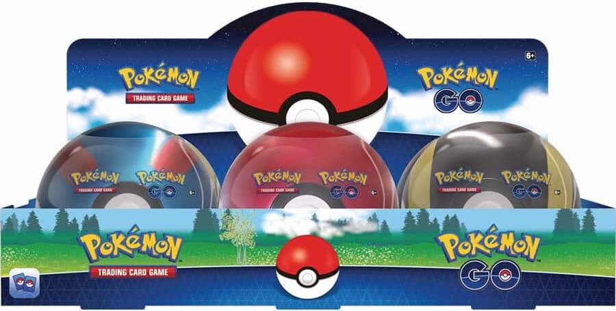 Pokemon TCG Pokemon GO Pokemon GO Poke Ball Tin Display trading card product