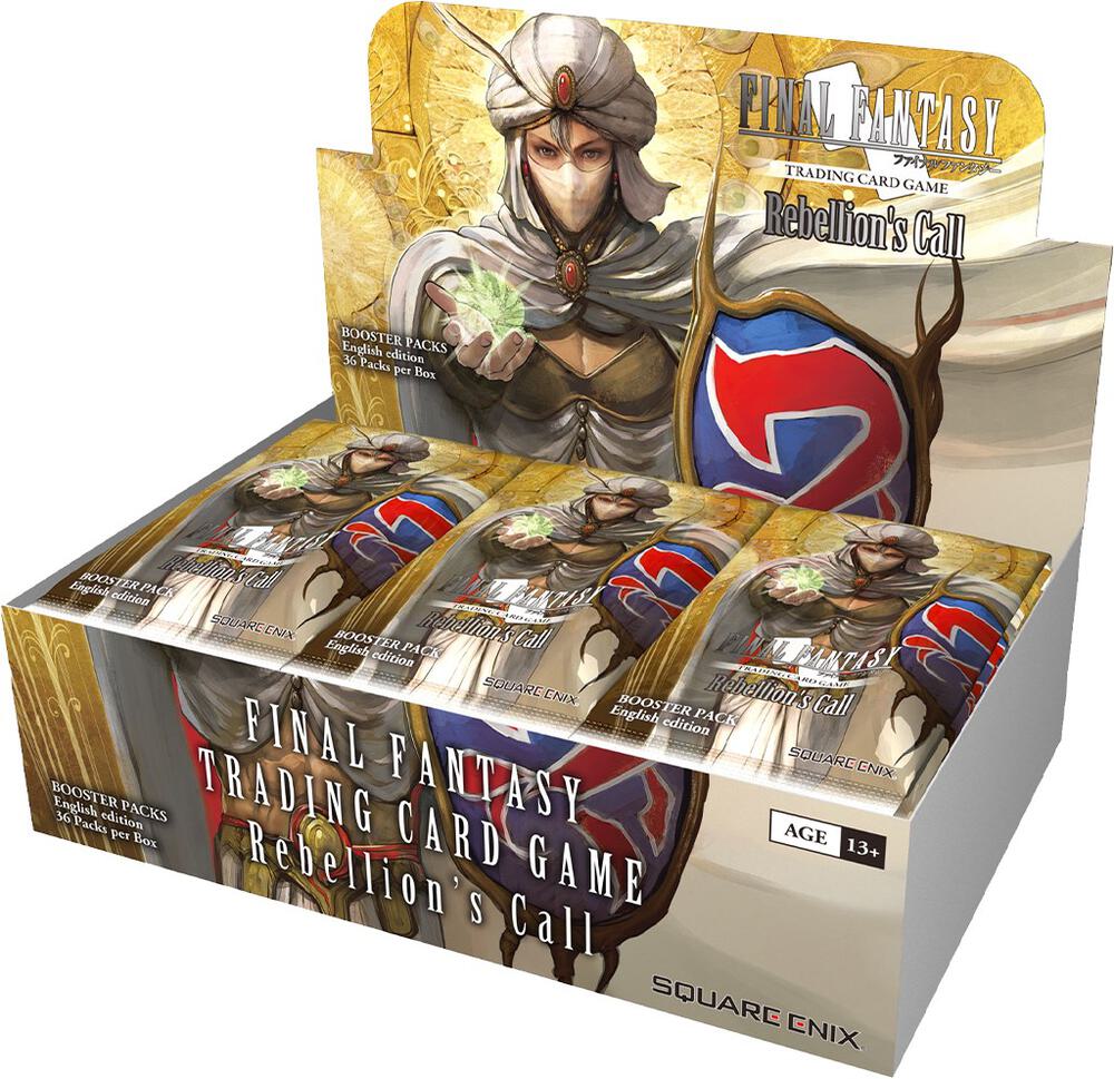 Final Fantasy TCG Rebellions Call Booster Box sealed box