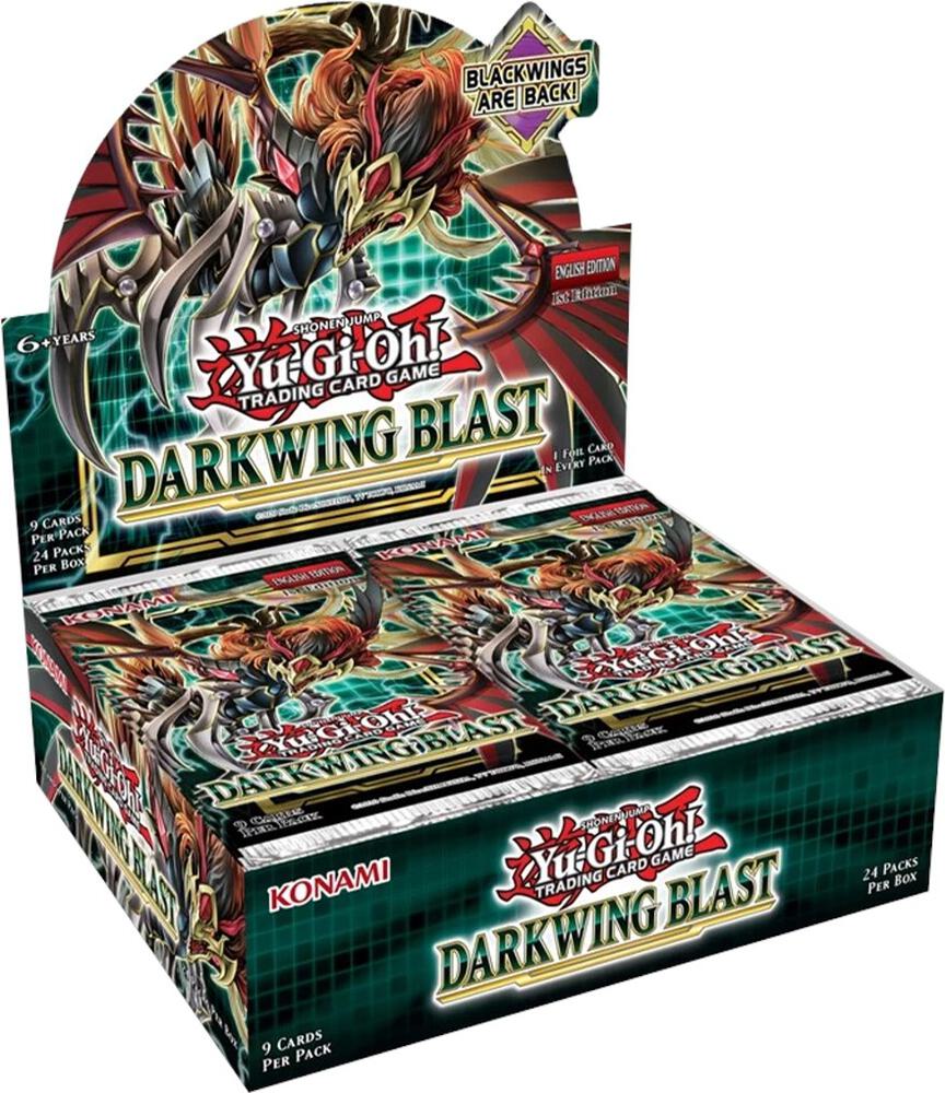 Yu-Gi-Oh! TCG Darkwing Blast Darkwing Blast Booster Box sealed box