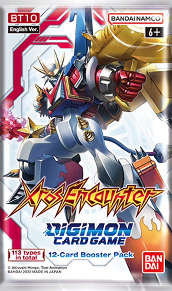 Digimon Card Game Xros Encounter Xros Encounter Booster Pack booster pack