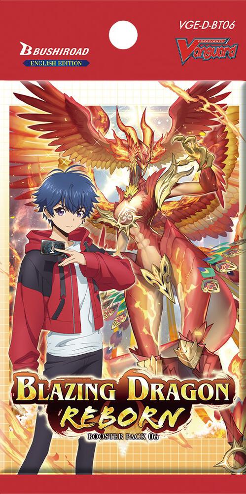 Cardfight Vanguard Blazing Dragon Reborn Blazing Dragon Reborn Booster Pack booster pack