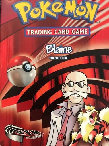 Pokemon TCG Gym Challenge Gym Challenge Theme Deck Blaine deck product