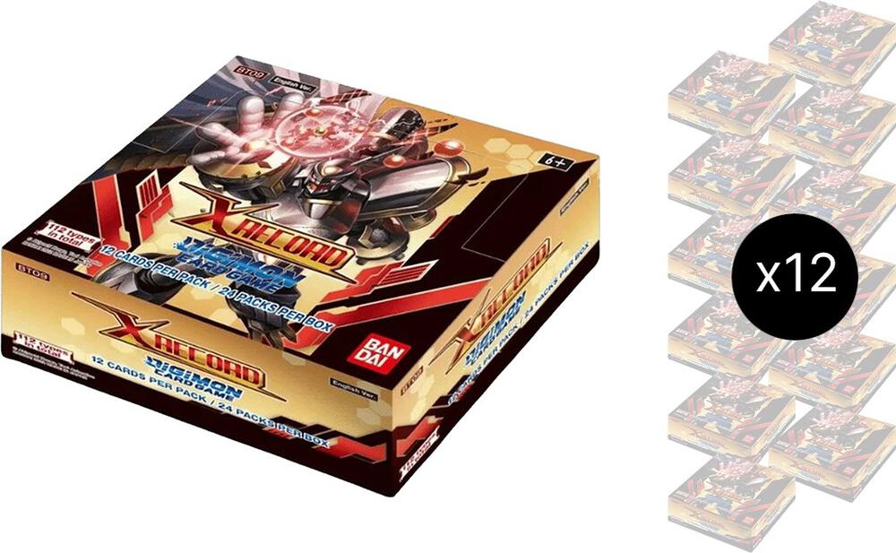 Digimon Card Game X Record X Record Booster Box Case sealed box