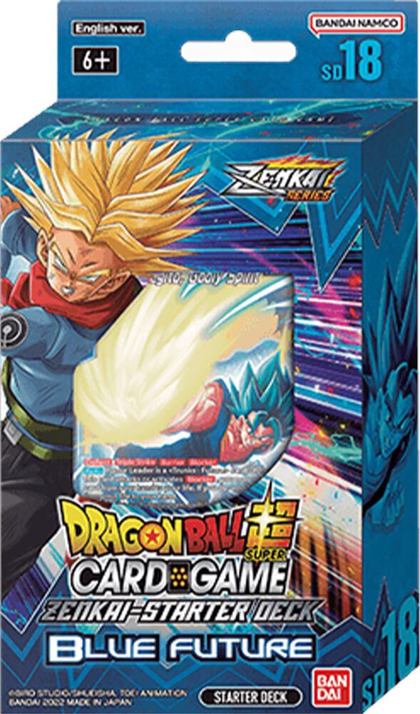 Dragon Ball Super Card Game Dawn of the Z Legends Starter Deck 18 Blue Future deck product