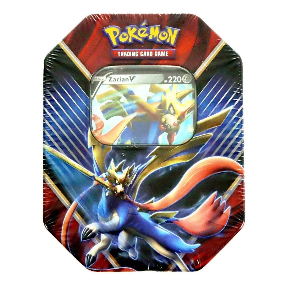 Pokemon TCG Rebel Clash Rebel Clash Legends of Galar Tin Zacian V International Version trading card product