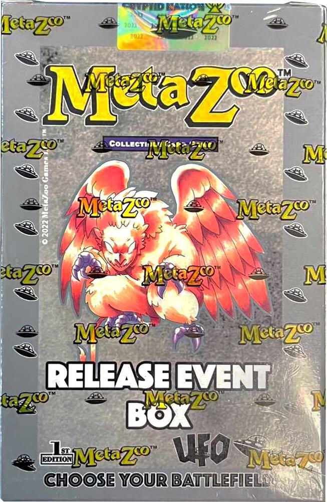 MetaZoo TCG UFO UFO First Edition Release Event Box sealed box