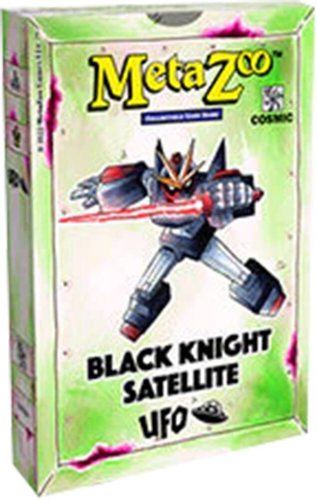 MetaZoo TCG UFO UFO First Edition Tribal Theme Deck Black Knight Satellite deck product