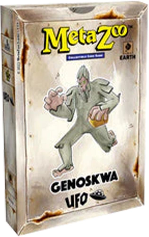 MetaZoo TCG UFO UFO First Edition Tribal Theme Deck Genoskwa deck product