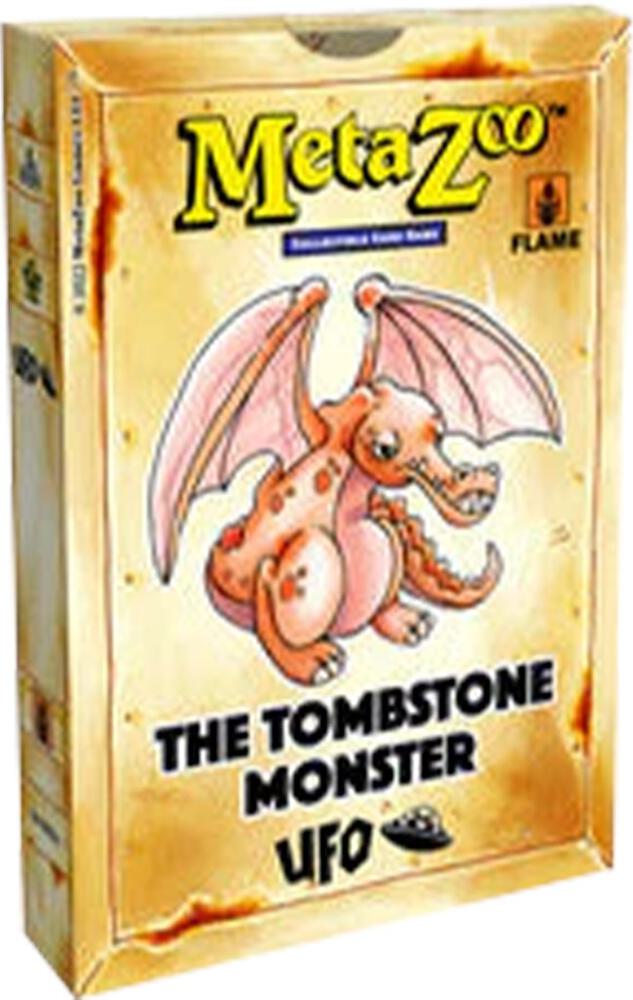 MetaZoo TCG UFO UFO First Edition Tribal Theme Deck The Tombstone Monster deck product