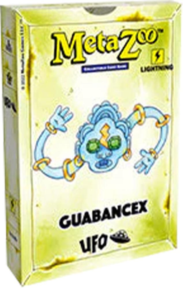 MetaZoo TCG UFO UFO First Edition Tribal Theme Deck Guabancex deck product