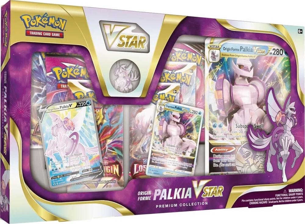 Pokemon TCG Lost Origin Lost Origin Forme Palkia VSTAR Premium Collection sealed box