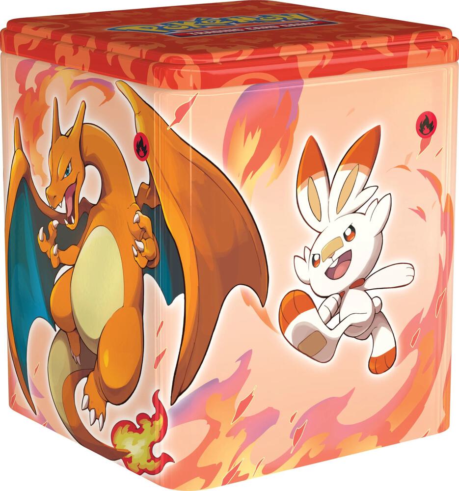 Pokemon TCG Lost Origin Lost Origin Stacking Tin Fire trading card product