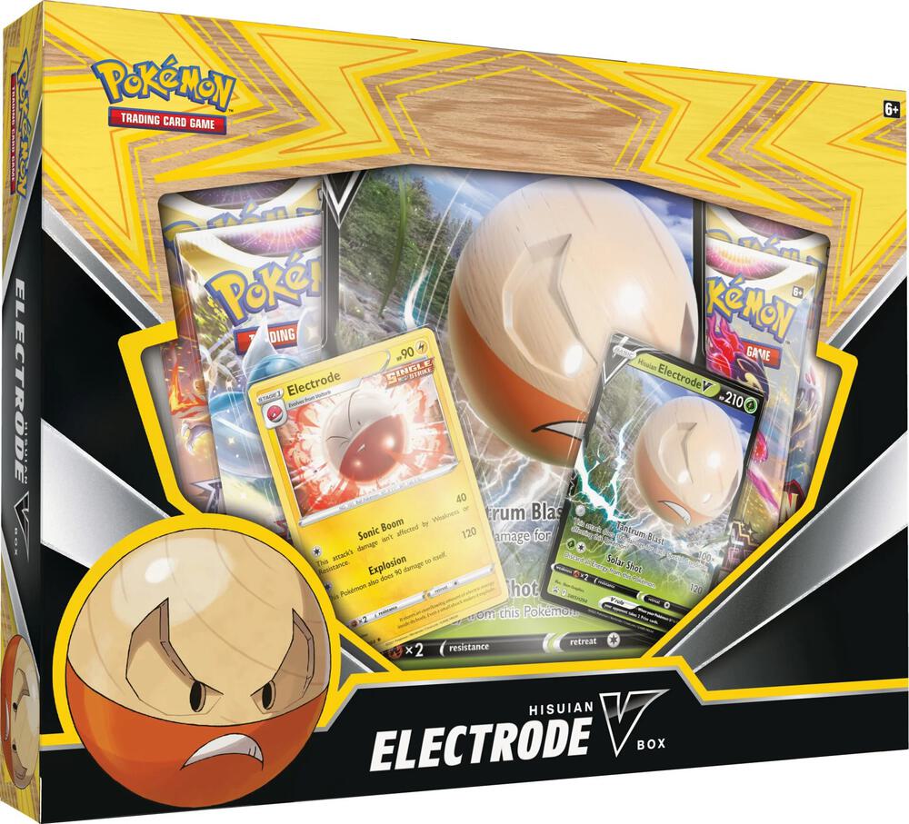 Pokemon TCG Fusion Strike Fusion Strike Hisuian Electrode V Box sealed box