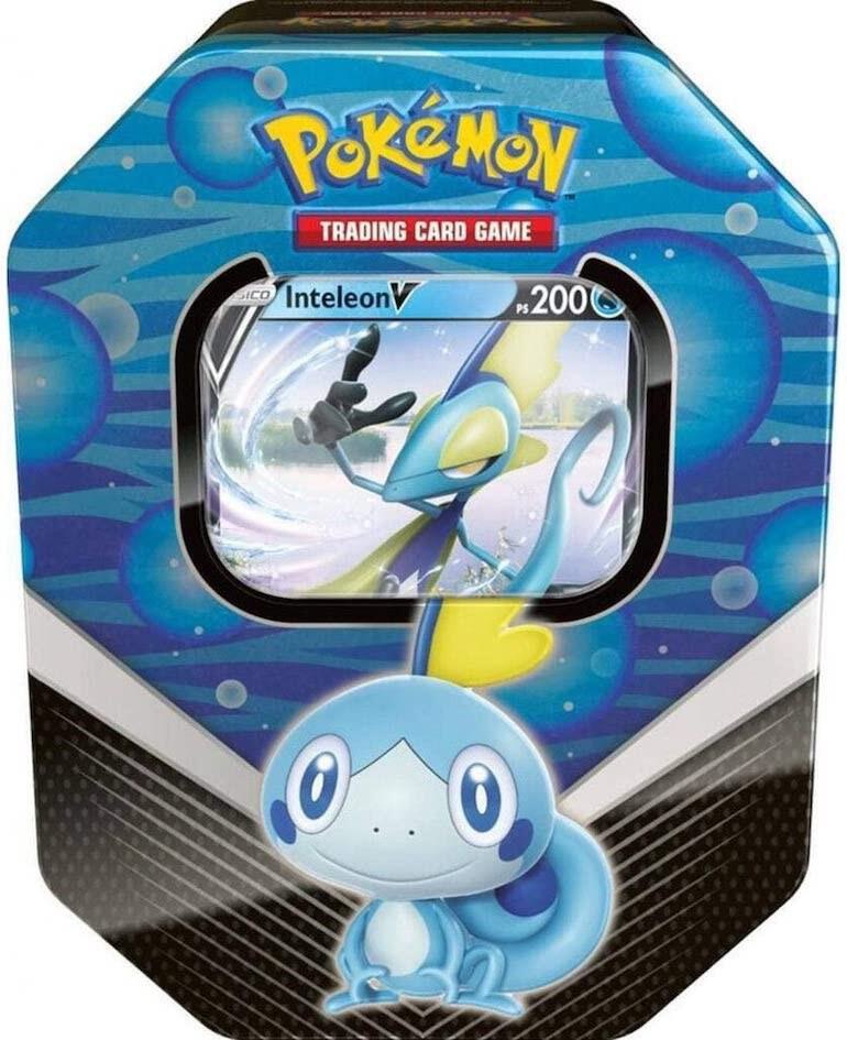 Pokemon TCG Sword and Shield Sword and Shield Galar Partners International Tin Inteleon V trading card product