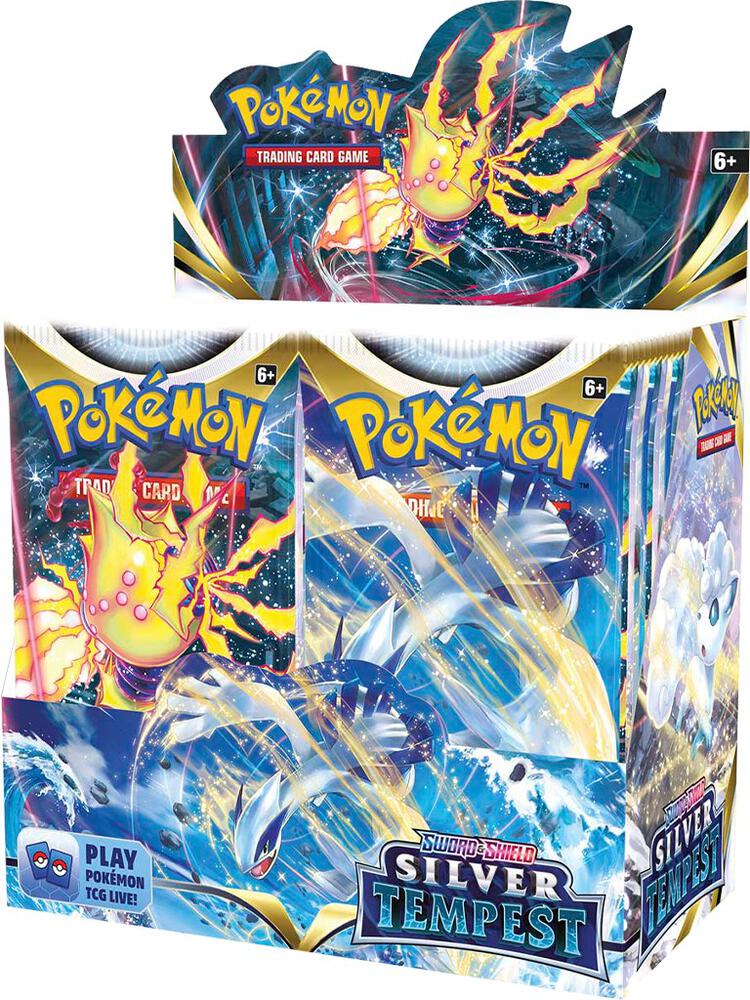 Pokemon TCG Silver Tempest Silver Tempest Booster Box sealed box