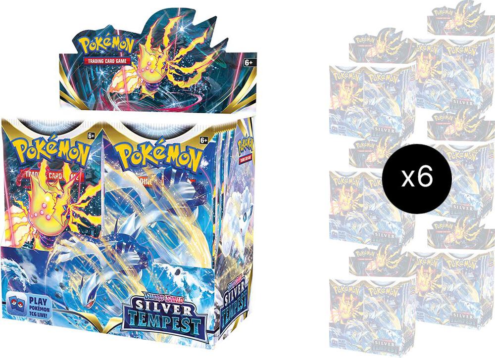 Pokemon TCG Silver Tempest Silver Tempest Booster Box Case sealed box