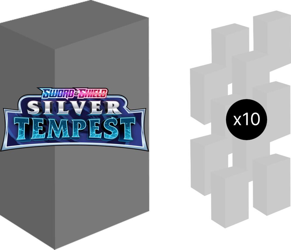 Pokemon TCG Silver Tempest Silver Tempest Build and Battle Box Display sealed box
