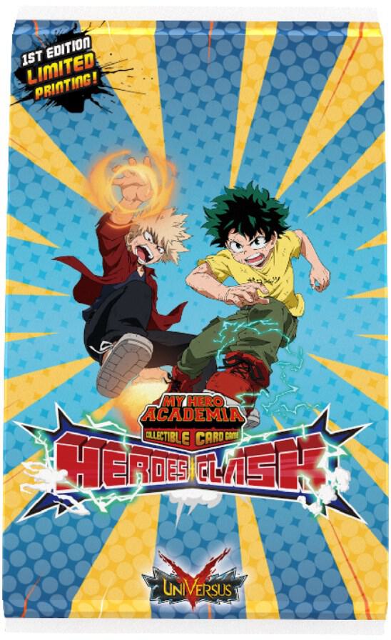 UniVersus Card Game My Hero Academia My Hero Academia Heroes Clash Booster Pack 1st Edition booster pack