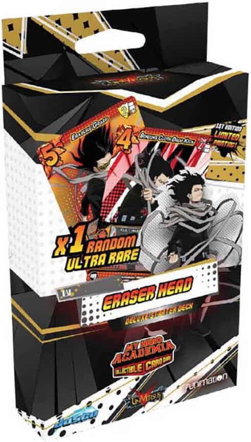 UniVersus Card Game My Hero Academia My Hero Academia Heroes Clash Deluxe Starter Deck Eraser Head 1st Edition deck product