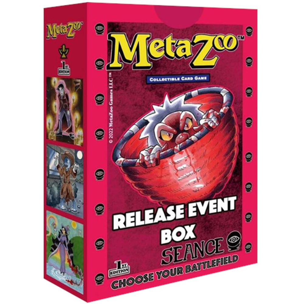 MetaZoo TCG Seance Seance First Edition Release Event Box sealed box