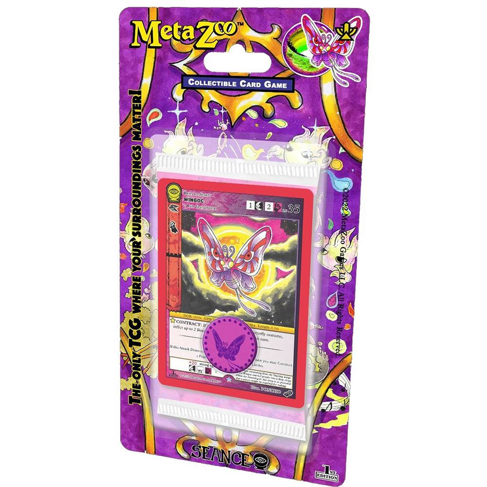 MetaZoo TCG Seance Seance First Edition Blister Pack Wingoc booster pack