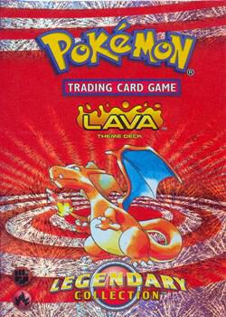 Pokemon TCG Legendary Collection Legendary Collection Theme Deck Lava sealed box