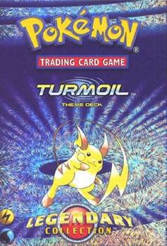 Pokemon TCG Legendary Collection Legendary Collection Theme Deck Turmoil sealed box