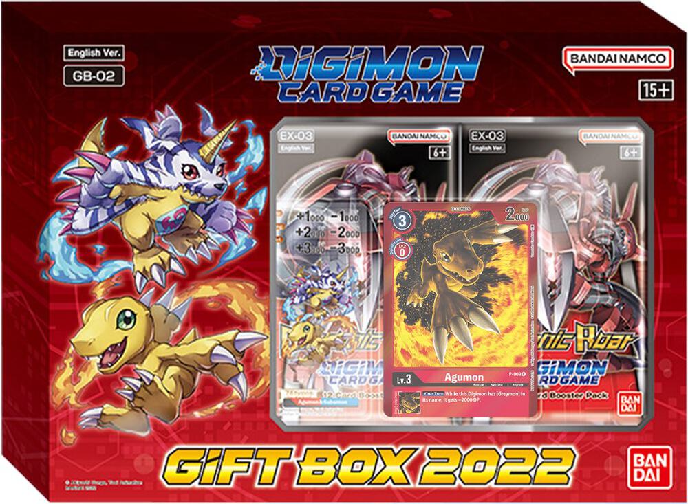 Digimon Card Game Draconic Roar Draconic Roar Gift Box 2022 Agumon and Gabumon sealed box