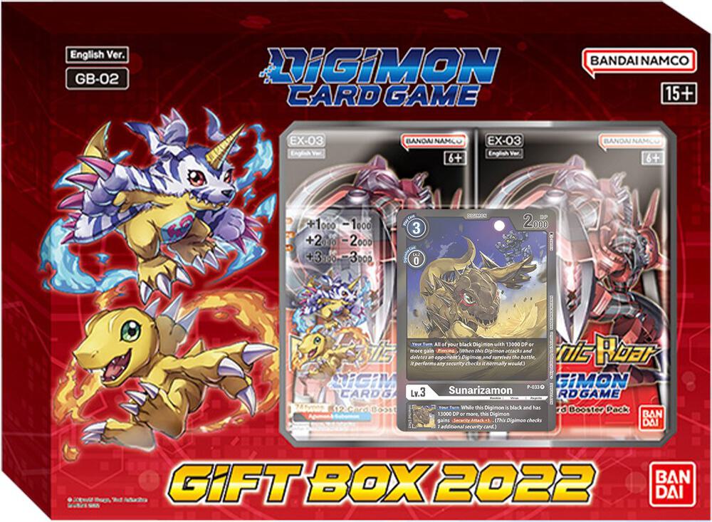 Digimon Card Game Draconic Roar Draconic Roar Gift Box 2022 Veemon and Wormmon sealed box