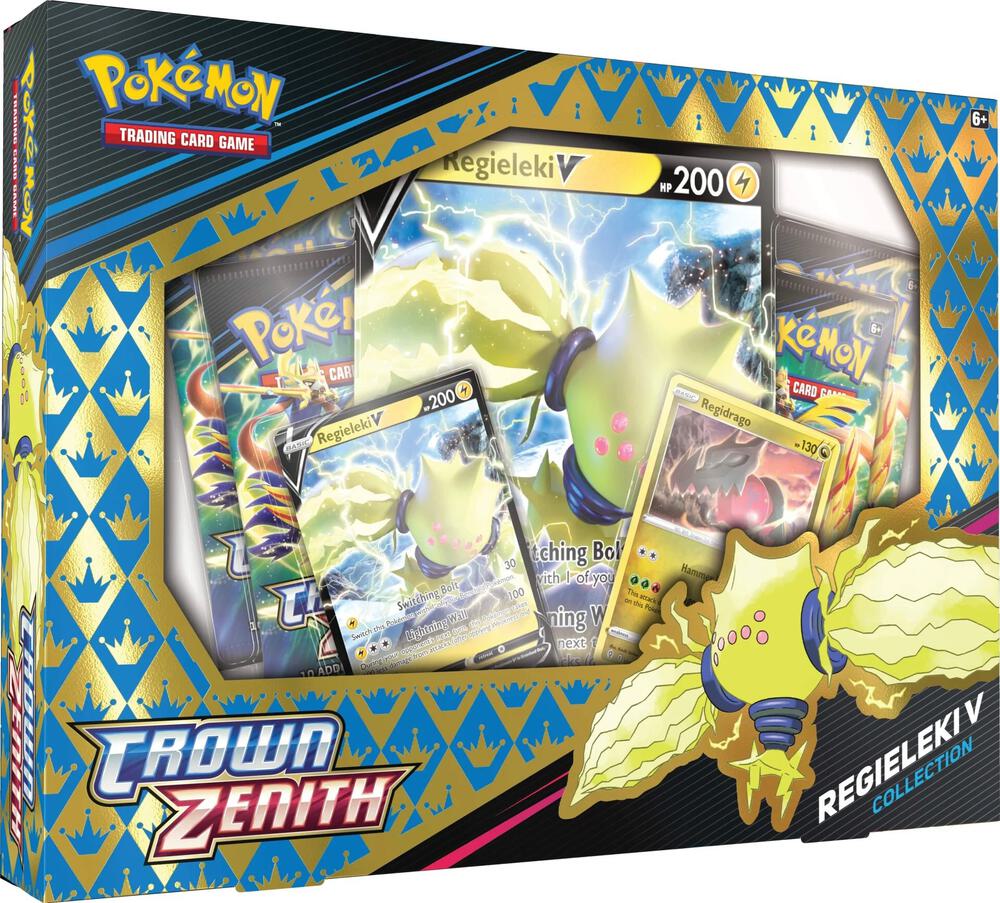 Pokemon TCG Crown Zenith Crown Zenith Collection Regieleki V sealed box