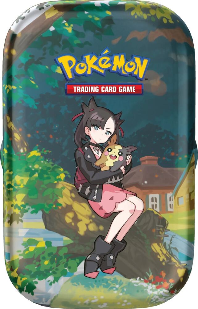 Pokemon TCG Crown Zenith Crown Zenith Mini Tin Marnie and Morpeko trading card product