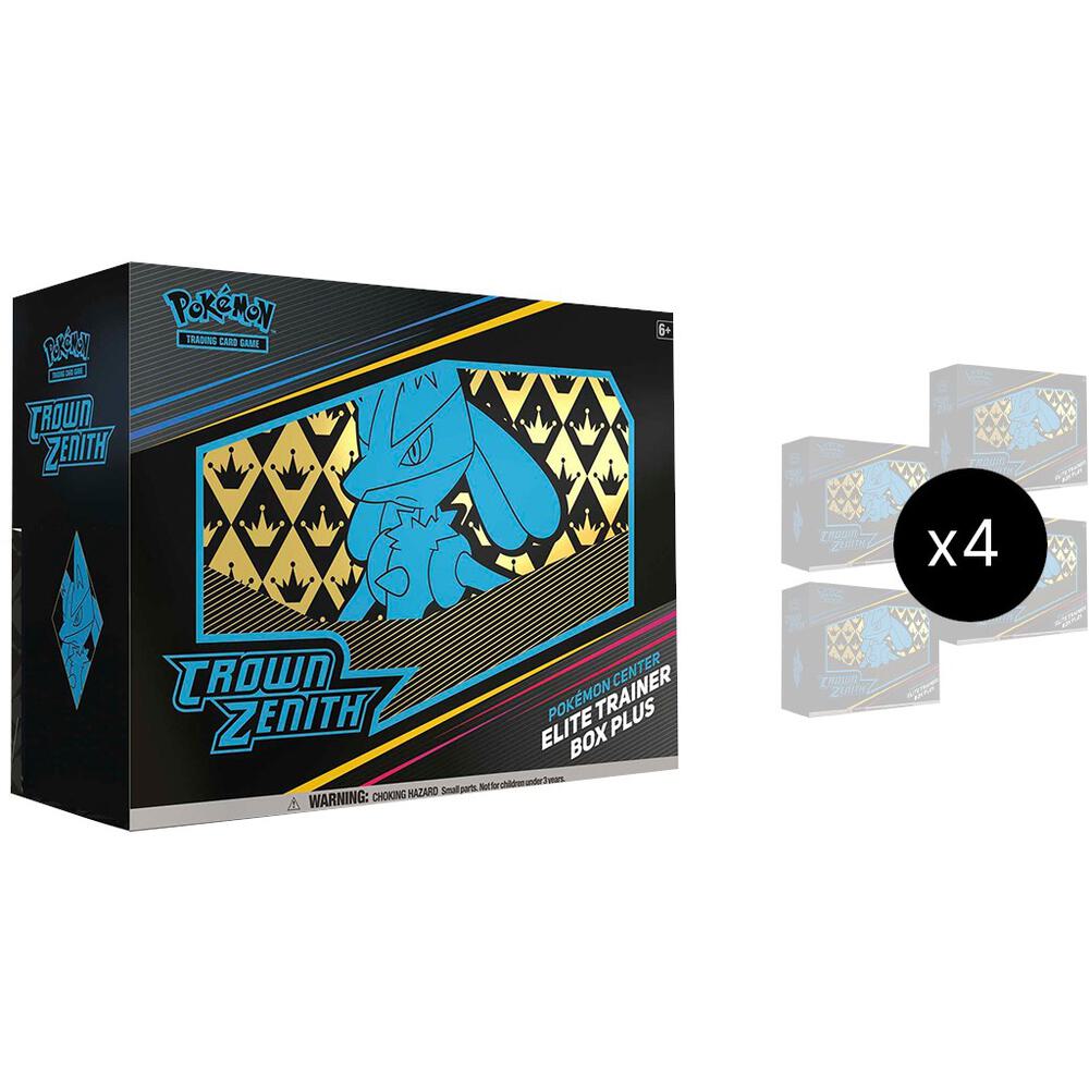 Pokemon TCG Crown Zenith Crown Zenith Pokemon Center Elite Trainer Box Plus Case sealed box