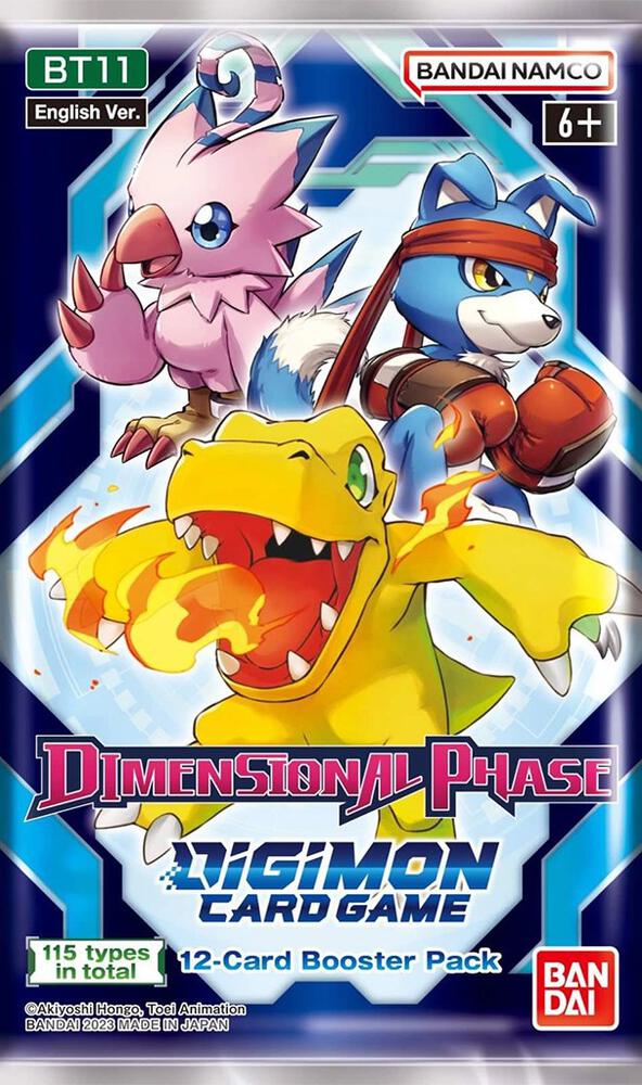 Digimon Card Game Dimensional Phase Dimensional Phase Booster Pack booster pack
