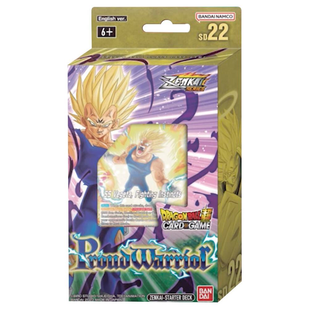Dragon Ball Super Card Game Power Absorbed Power Absorbed Starter Deck 22 Proud Warrior deck product