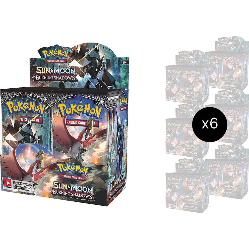 Pokemon TCG Burning Shadows Burning Shadows Booster Box Case sealed box